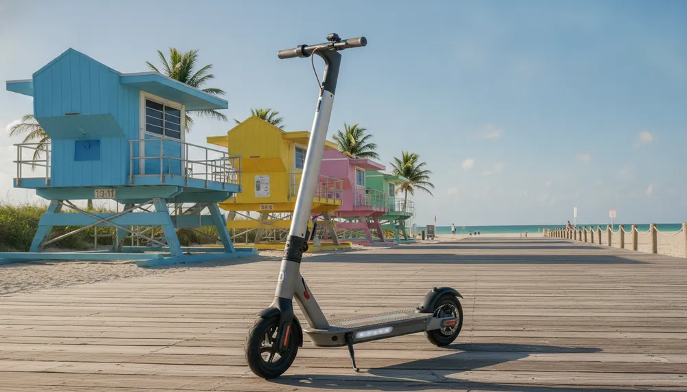 Como funciona o aluguel de patinetes e bicicletas em Miami Beach