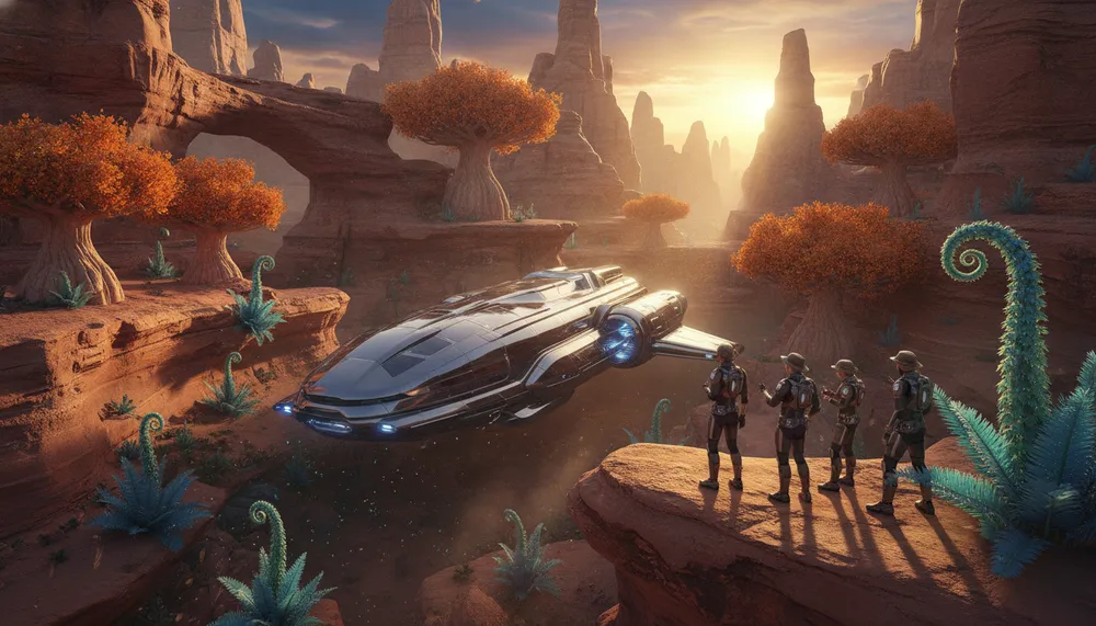 Cenário imersivo inspirado em Star Wars no Hollywood Studios