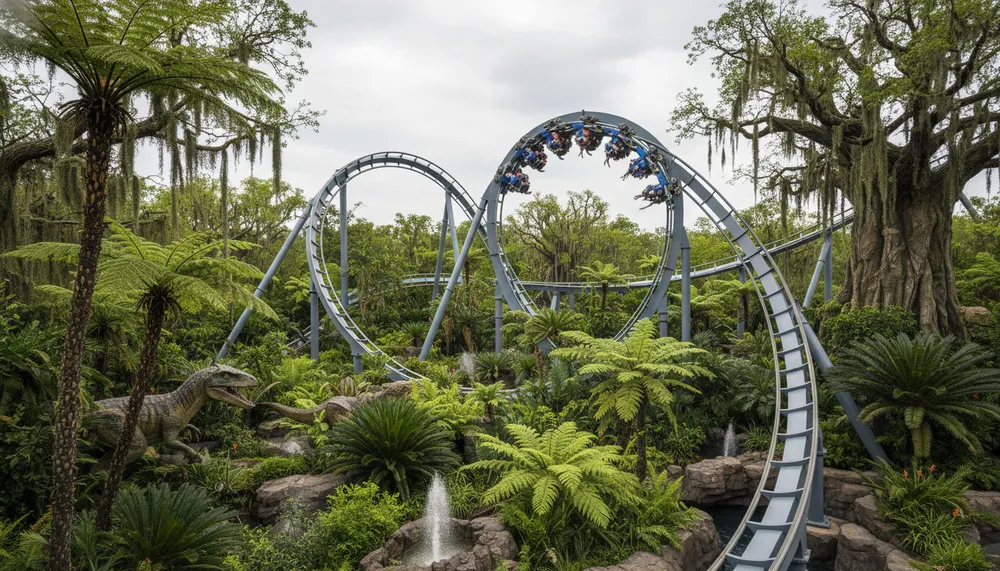 Jurassic Park e VelociCoaster: Estratégias para encarar a área mais radical do Islands