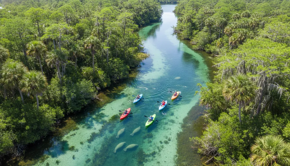 Onde ver peixes-boi na Flórida: O guia para visitar as Springs perto de Tampa e Orlando