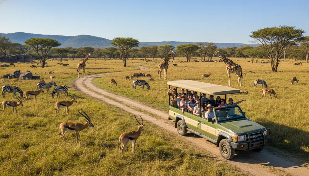 Safari no Busch Gardens: Vale a pena pagar o tour fechado para alimentar girafas?