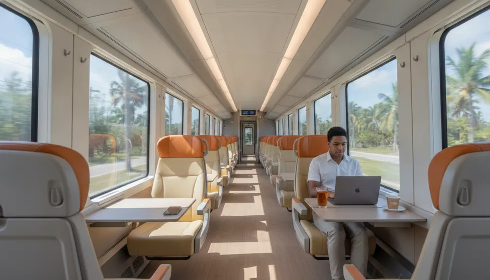 Trem Brightline: Como viajar de Miami a Orlando de forma rápida e confortável