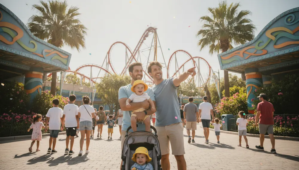 Universal Orlando com bebês: Como funciona o sistema Rider Switch (troca de pais)